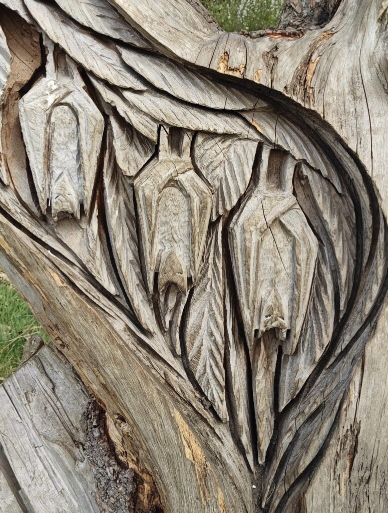 bat sculpture