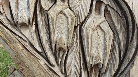 March Walk Report: Stoke Park Sculpture Trail