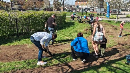 Biggest Ever Meadow Sowing In Lockleaze