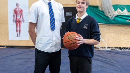 Good news Friday – Bristol Flyers Basketball success for Moss & Freddy