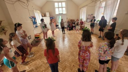 Folk Dance in Lockleaze with Bristol Youth Folk