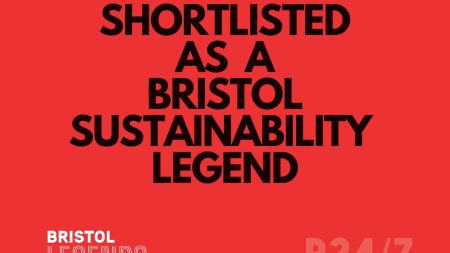 We’re Shortlisted for Bristol Legends!