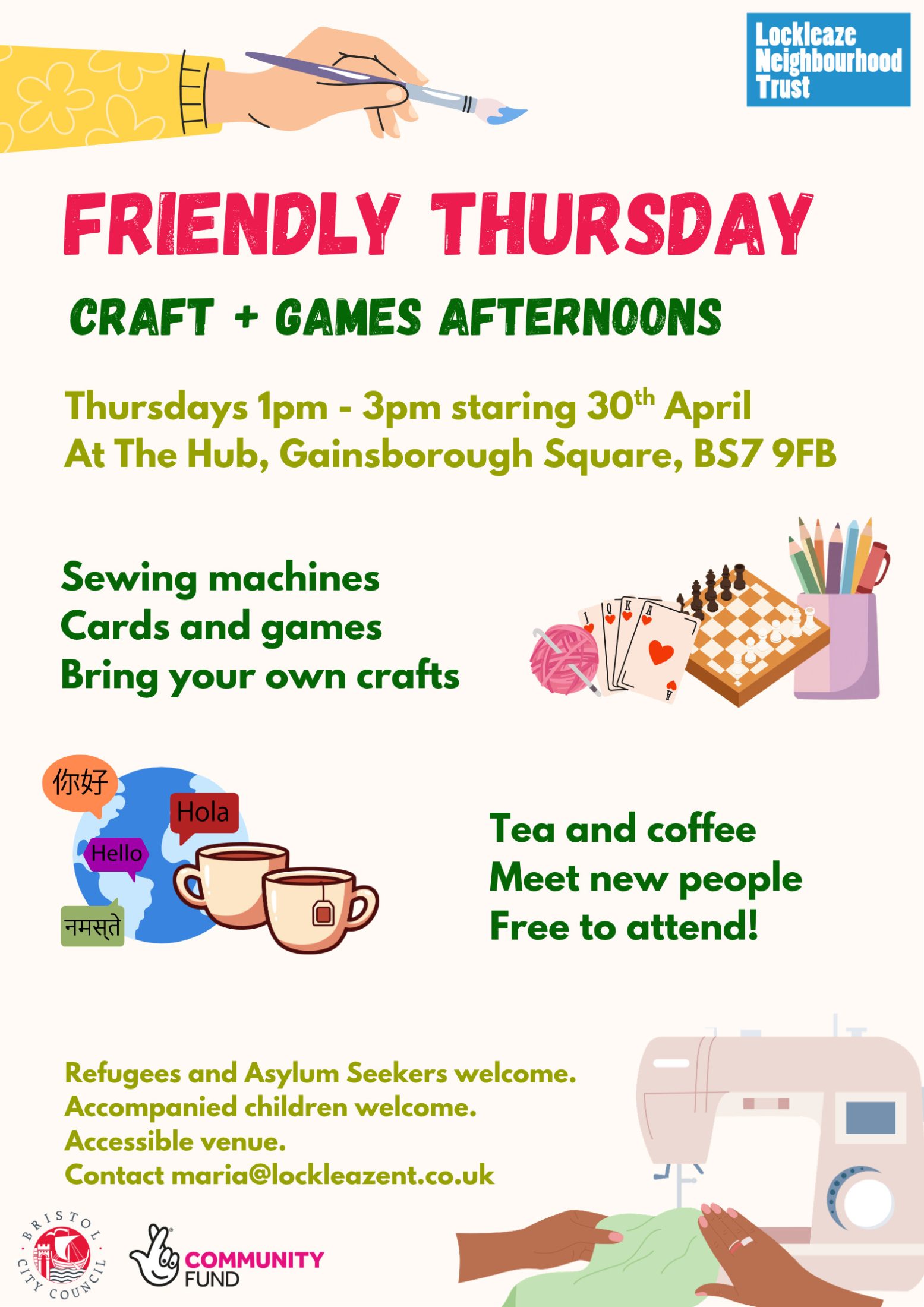 Friendly Thursdays: Craft Group