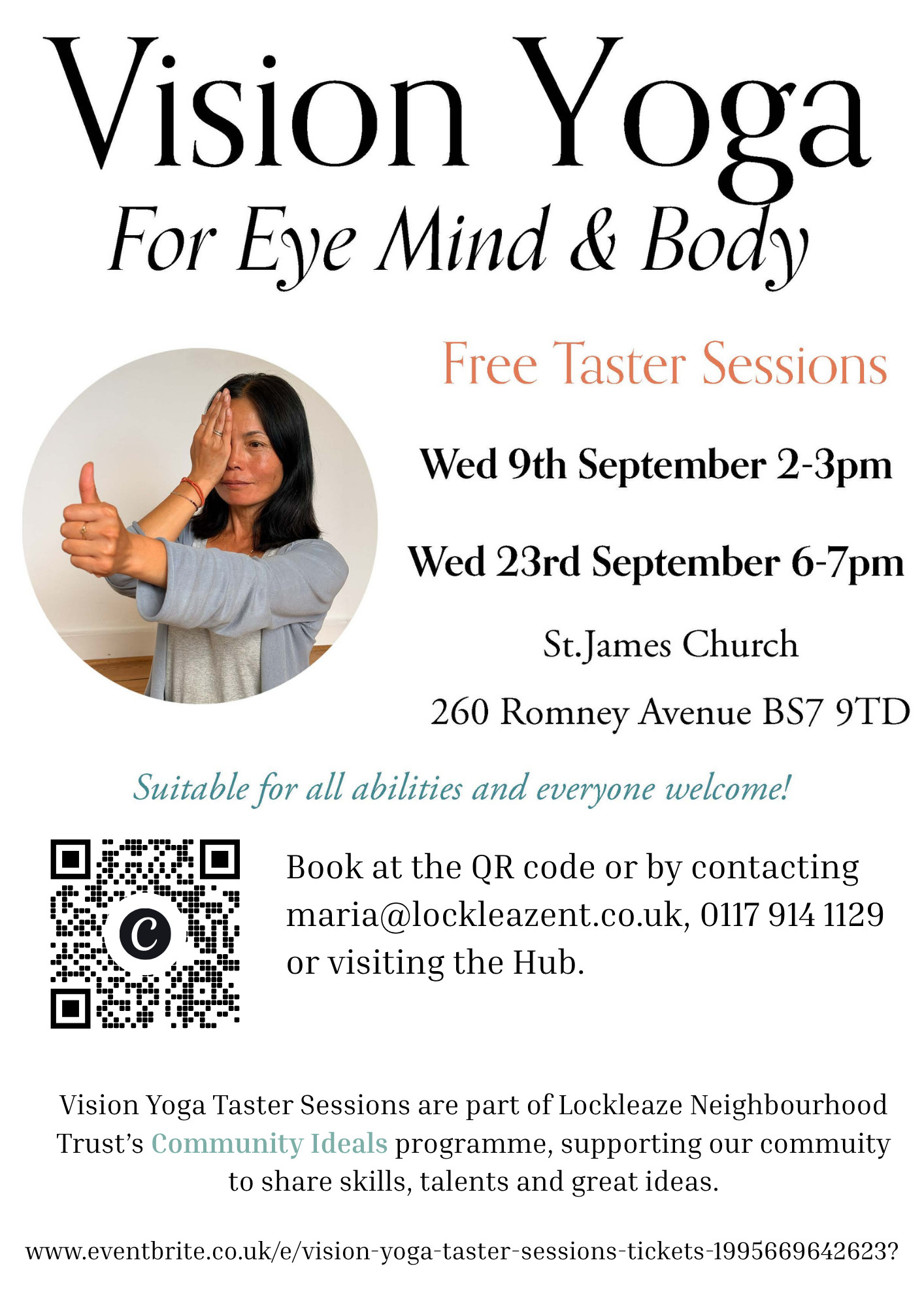 Vision Yoga Tasters CI