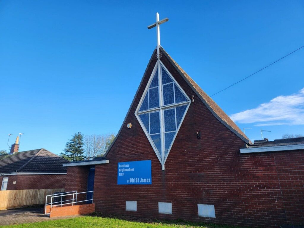 St James has a wheelchair ramp